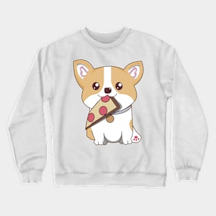 CORGI PIZZA Crewneck Sweatshirt